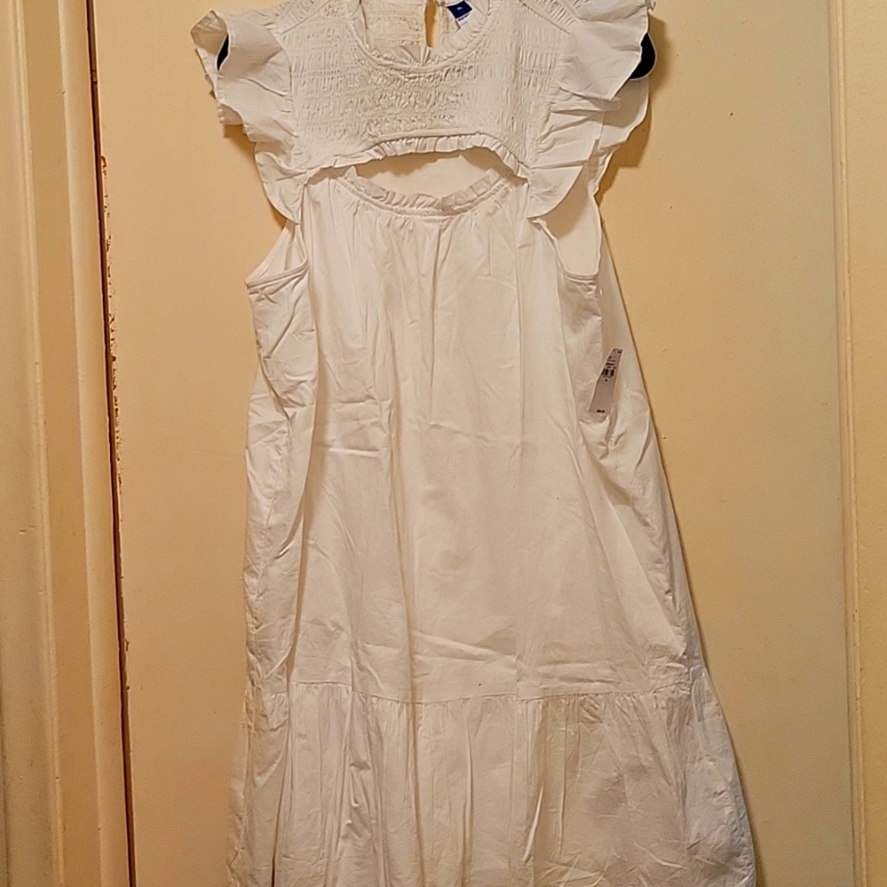 White summer dress